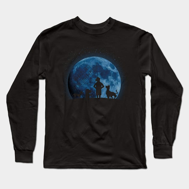 What is this a crossover episode? Long Sleeve T-Shirt by LateralArt